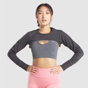 Gymshark Cropped Sol Lift Sweater